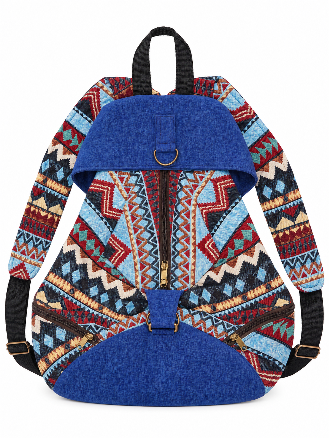 Blue Triangle Backpack
