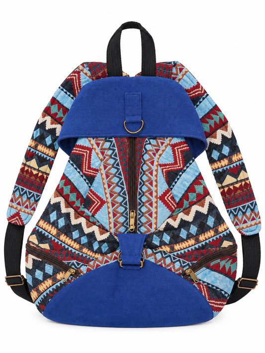 Blue Triangle Backpack