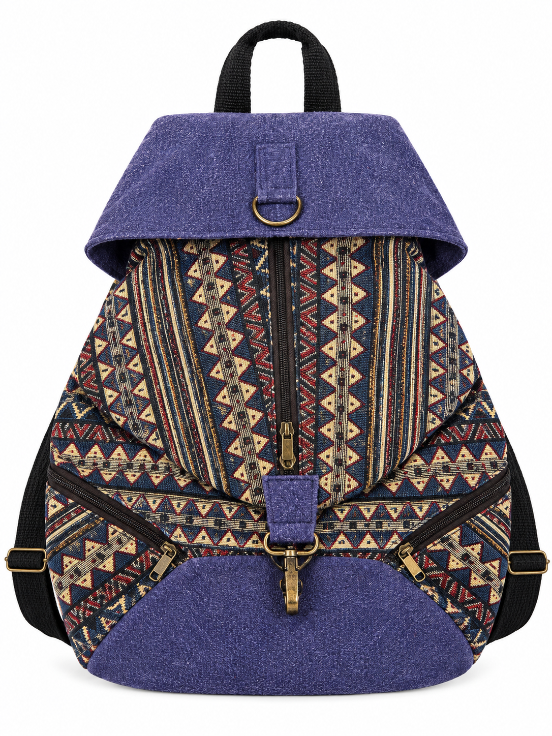 Violet Triangle Backpack