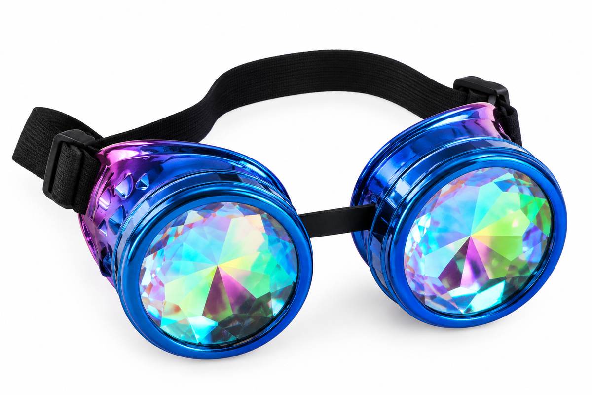 Purple Fractal Goggles
